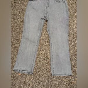 Women’s plus size 22W DG2 by Diane Gilman Light Gray Jeans, 22WT jeans